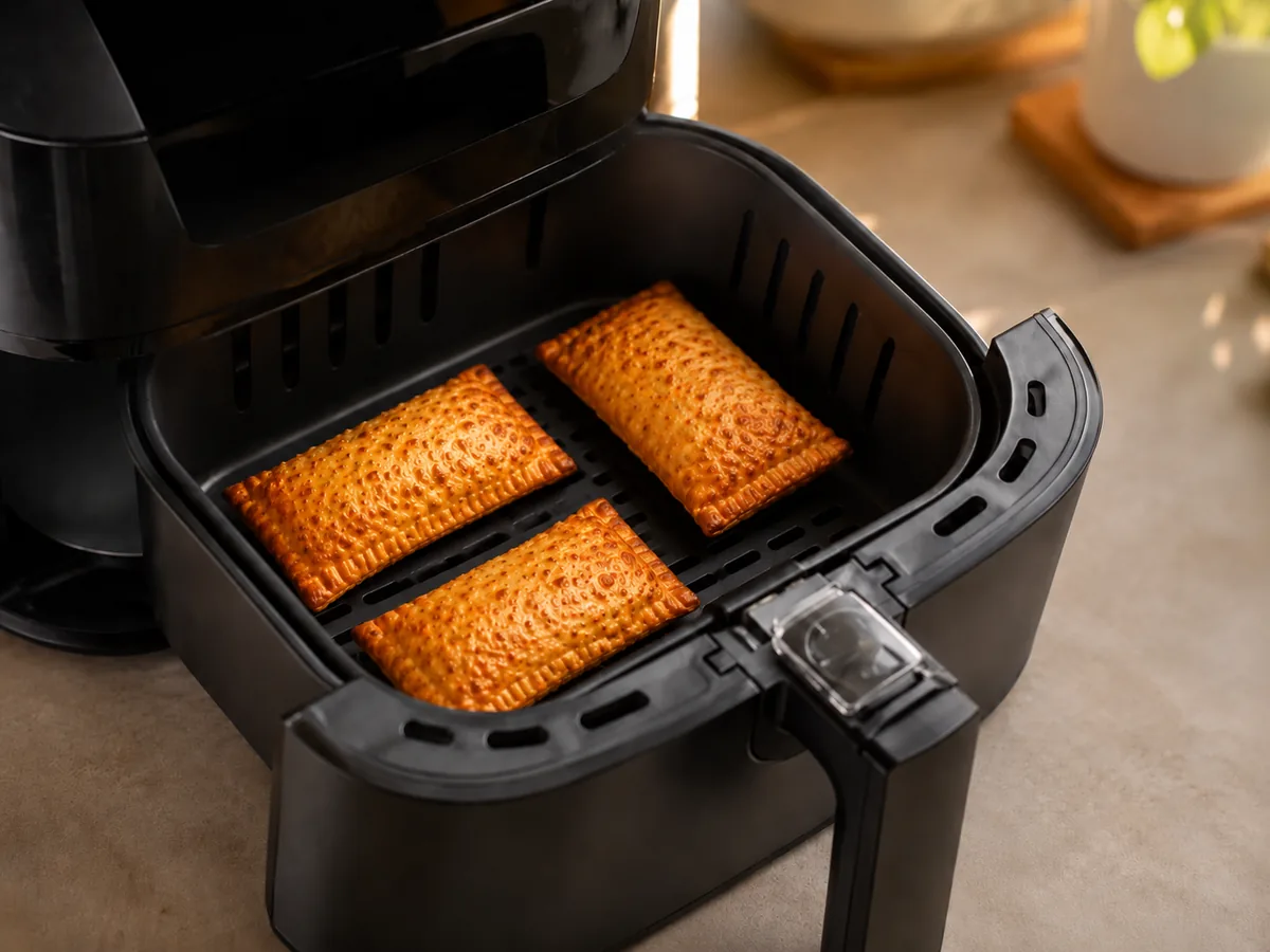 Käsesoufflé im Airfryer mit knuspriger Oberfläche